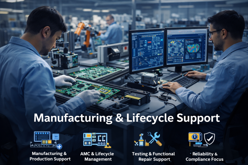 manufacturing support